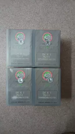高速尼龙拉链成型缝合机日本进口缝针风琴牌机针DV×1缝合机针